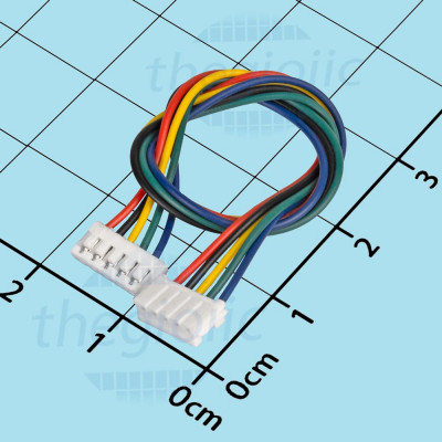 Dây Bus EH2.54 2 Đầu Cái 5 Tiếp Điểm 2.54mm Dài 20cm