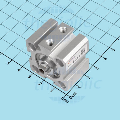 SDA20X5 Xi Lanh Khí Nén Đường Kính 20mm, Hành Trình 5mm