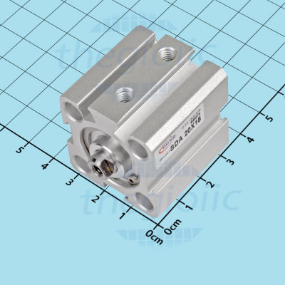 SDA20X15 Xi Lanh Khí Nén Đường Kính 20mm, Hành Trình 15mm