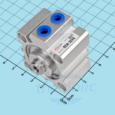 SDA32X5 Xi Lanh Khí Nén Đường Kính 32mm, Hành Trình 5mm