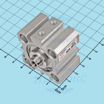 SDA25X5 Xi Lanh Khí Nén Đường Kính 25mm, Hành Trình 5mm