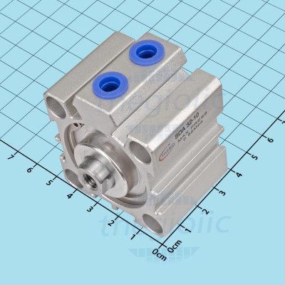 SDA32X10 Xi Lanh Khí Nén Đường Kính 32mm, Hành Trình 10mm