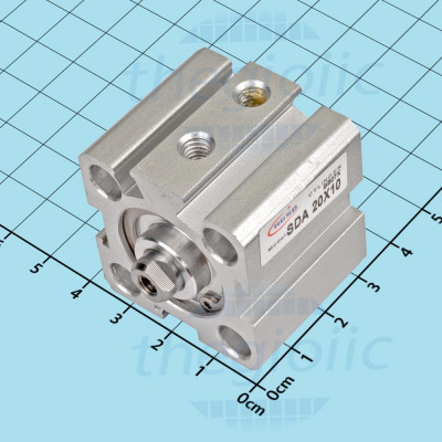 SDA20X10 Xi Lanh Khí Nén Đường Kính 20mm, Hành Trình 10mm