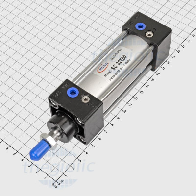 SC32X50 Xi Lanh Khí Nén Đường Kính 32mm, Hành Trình 50mm