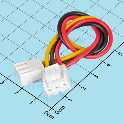 Dây Bus VH3.96 Cái-Cái 3 Tiếp Điểm 3.96mm Dài 20cm