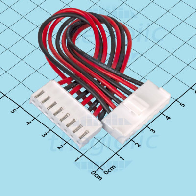 Dây Bus VH3.96 Cái-Cái 8 Tiếp Điểm 3.96mm Dài 15cm