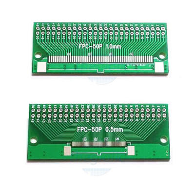 FPC-50P Đế Ra Chân Cổng FFC/FPC 0.5mm 1.0mm Sang 2.54mm