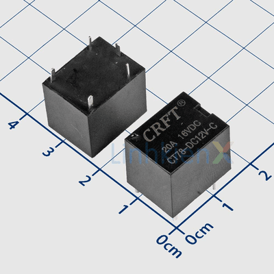 CT78-DC12V-C Rơ Le 12VDC 20A 5 Chân