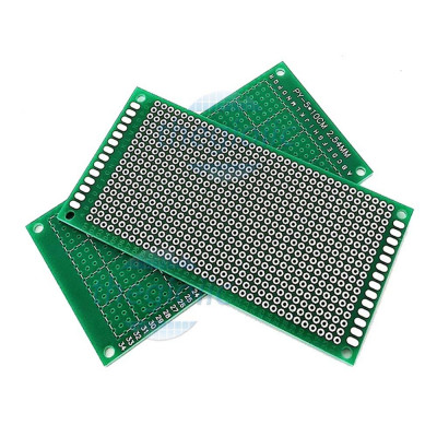 FR4 PCB Hàn Test Board 5x10cm Phủ Xanh 1 Mặt