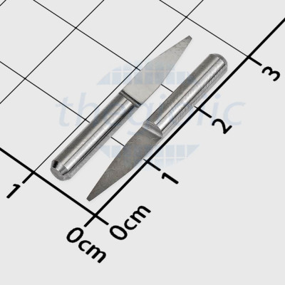 NJ3.2006 Dao Khắc 3D CNC 20 Độ, Tip 0.6mm, Dài 26mm