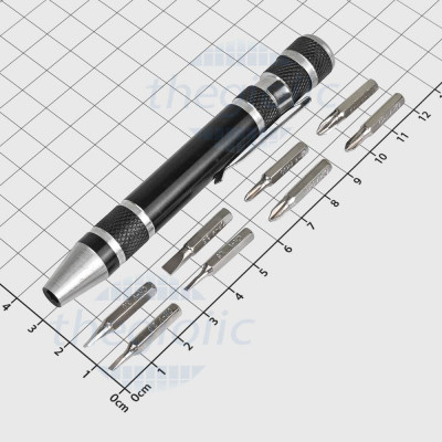 TV-1 Tua Vít Đa Năng Hình Bút Dài 111mm Màu Đen