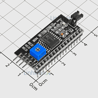 Mạch Giao Tiếp LCD Ký Tự 1602 1604 2004 Sang I2C