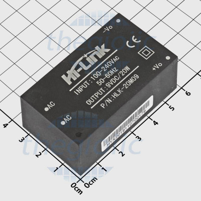 HLK-20M09 Chuyển Đổi AC-DC 220-9V 20W Hi-Link