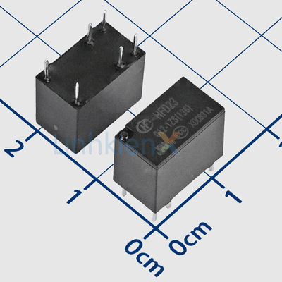 HFD23/012-1ZS Rơ Le 12VDC  2A SPDT 6 Chân