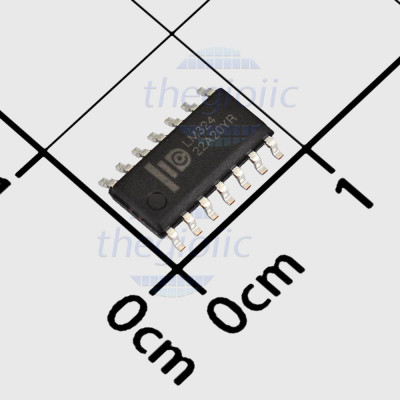 LM324S IC General Purpose Amplifier 4 Circuit 14-SOP