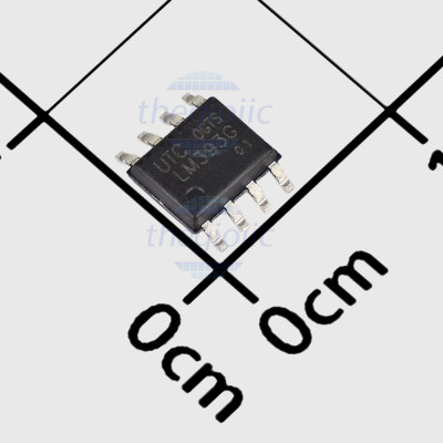 LM393G IC Dual Comparator, Open Collector, 8-SOIC