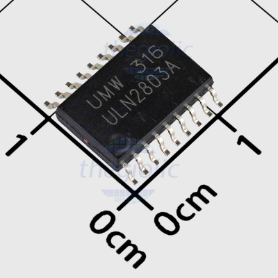 ULN2803A Transistor NPN 8 Ngõ Ra Darlington 50V 0.5A SOP-18