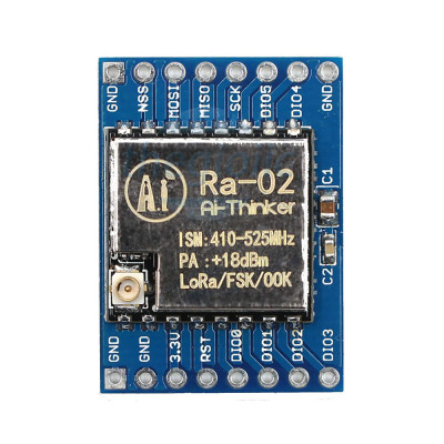 SX1278 LoRa Ra-02 Ai-Thinker Mạch Thu Phát RF 433MHz 10Km Ra Chân DIP