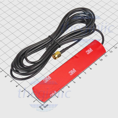 Ăng Ten 3G GSM GPRS Dài 3M Đầu SMA Đực 8dBi