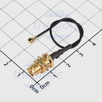 AHCG.101B Cáp RF Đầu SMA Đực Nối 1.13Ipex 6GHz Dài 12cm