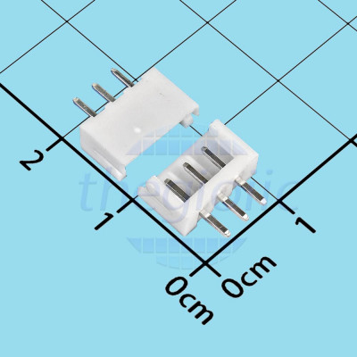 Đầu EH2.54mm 3 Chân Thẳng Xuyên Lỗ