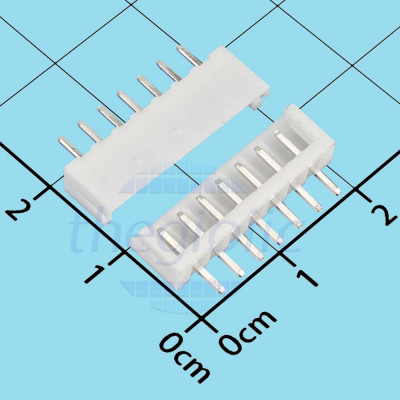 Đầu EH2.54mm 7 Chân Thẳng Xuyên Lỗ