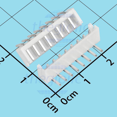 Đầu EH2.54mm 8 Chân Cong Xuyên Lỗ