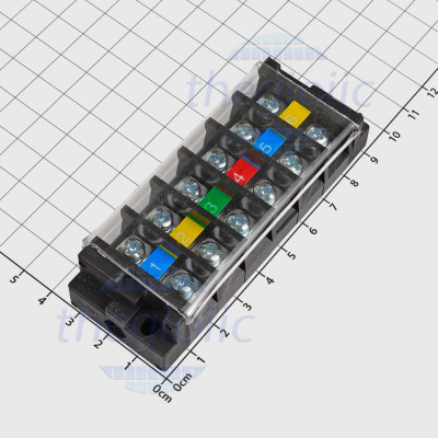 TA-2006 Terminal Khối Tủ Điện 6 Cực 20A 660V