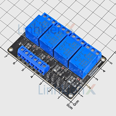 Module 4 Relay CRFT 5V Kích Mức Cao/Thấp