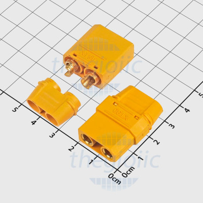 XT90H-F Jack Cắm Cái Có Chụp Bảo Vệ