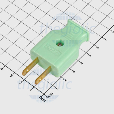 Phích Cắm Nguồn AC Đầu Dẹp 250VAC 10A