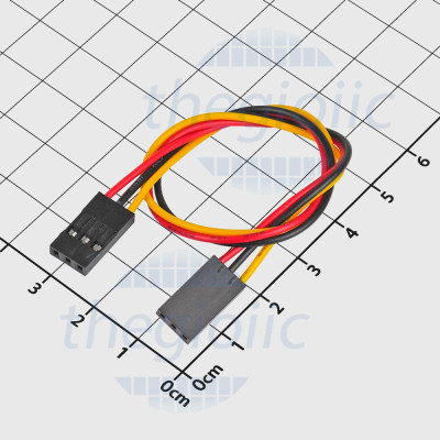 Dây Jumper Cái-Cái 3 Tiếp Điểm 2.54mm Dài 20cm