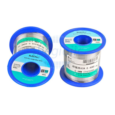 Thiếc Hàn Elecall 0.8 Sn55 Pb45 450G