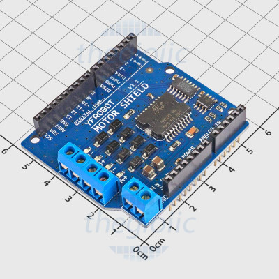 L298P Mạch Điều Khiển Động Cơ 4A Arduino