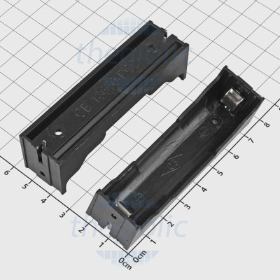 Đế Pin 1x18650 Hàn PCB