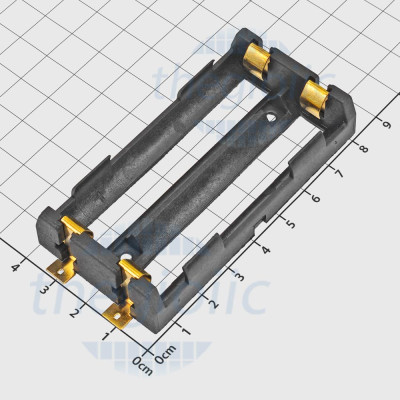 Đế Pin 2x18650 Dán SMD