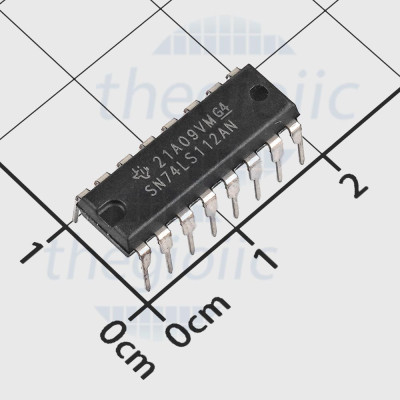 SN74LS112AN IC Flip Flop JK-Type Negative Edge 45MHz, 16-DIP