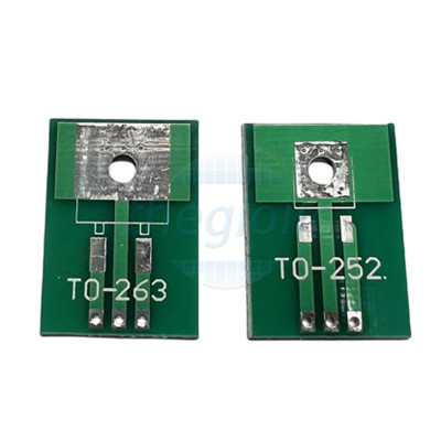 PCB Ra Chân TO-252 TO-263 Sang DIP 2.54mm