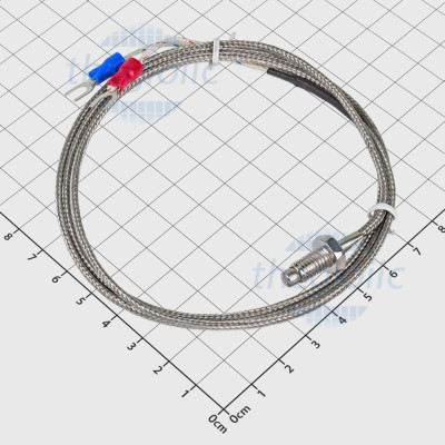 Cảm Biến Nhiệt Độ Type K M6 Dài 1m, 0~800°C