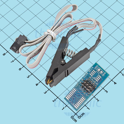 Kẹp Nạp IC 8 Chân SOP8 Hàn Dây - PCB