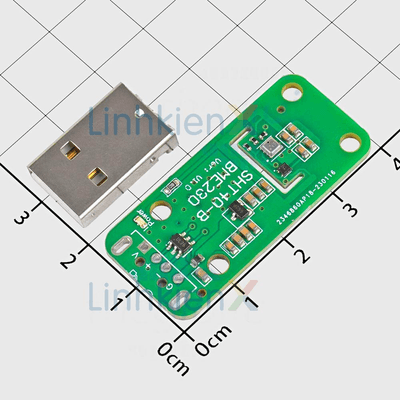 SHT40-BME280 Cảm Biến Nhiệt Độ, Độ Ẩm Và Áp Suất Giao Tiếp I2C