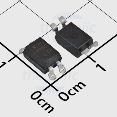 TLP785 Optoisolator Transistor Output 5000Vrms 1 Channel 4-SMD