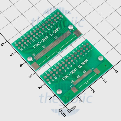 FPC-30P Đế Ra Chân Cổng FFC/FPC 0.5mm 1.0mm Sang 2.54mm