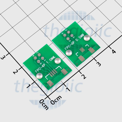 FPC-4P Đế Ra Chân Cổng FFC/FPC 0.5mm 1.0mm Sang 2.54mm