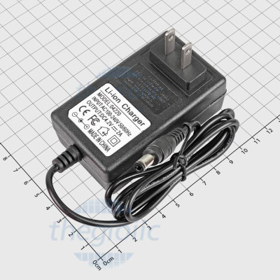 Adapter Sạc Pin 1S 4.2V 2A Đầu DC 5.5x2.5mm Dài 1m Có LED