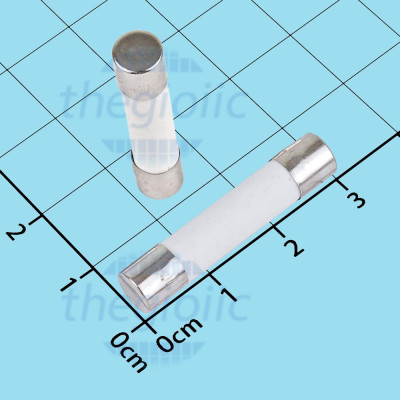 Cầu Chì Sứ 0.5A 6x30mm