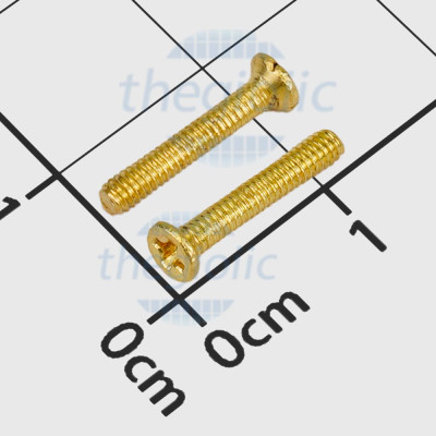 Vít Máy KM M2 x 12mm Đồng Thau