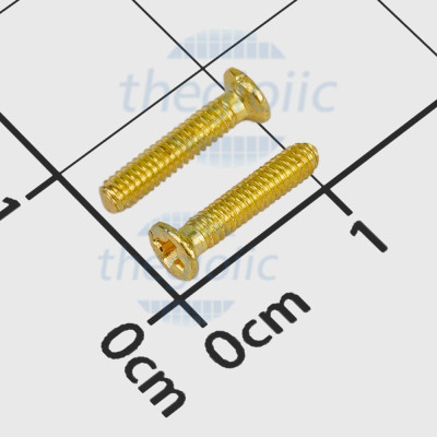 Vít Máy KM M2 x 10mm Đồng Thau