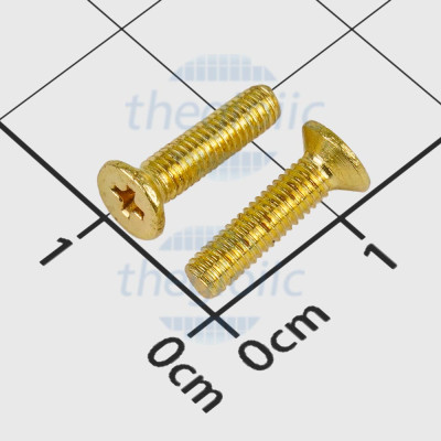 Vít Máy KM M3 x 12mm Đồng Thau