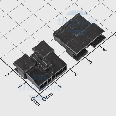 SM-7A Đầu Đực SM2.54mm 7 Chân 1 Hàng 250V 3A